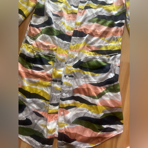 Equipment Britten Tie-waist Silk Dress - Picture 9 of 13